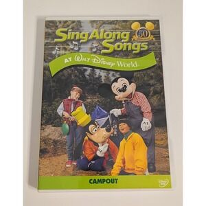 Sing Along Songs Campout at Walt Disney World DVD Mickey Mouse 50th Anniversary